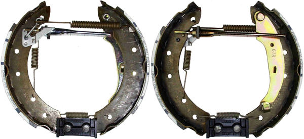 Jeu de mâchoires de frein TopKit d'origine ATE | ATE