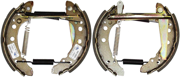 Jeu de mâchoires de frein TopKit d'origine ATE | ATE