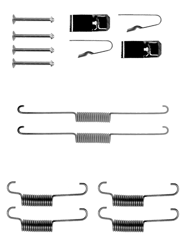 Kit d'accessoires, mâchoire de frein | ATE