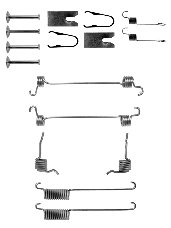 Kit d'accessoires, mâchoire de frein | ATE
