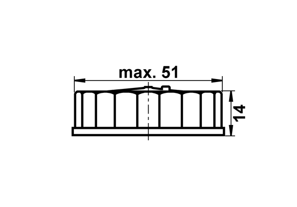 Bouchon, réservoir du liquide de frein | ATE