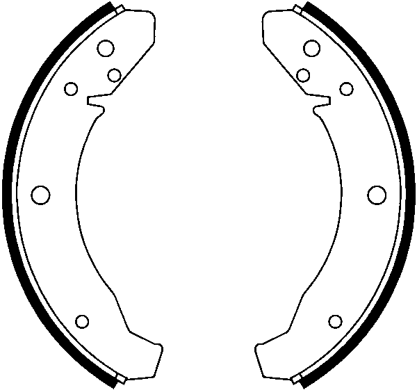 Jeu de mâchoires de frein | ATE