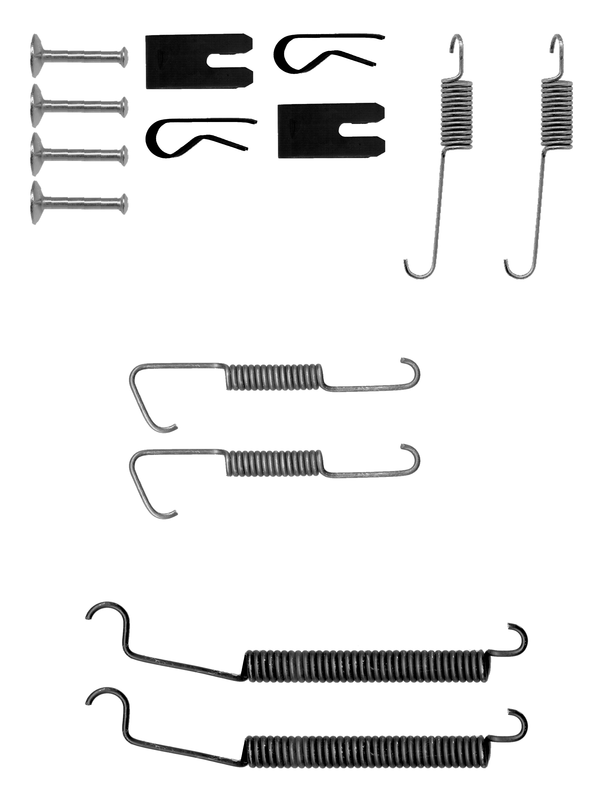 Kit d'accessoires, mâchoire de frein | ATE