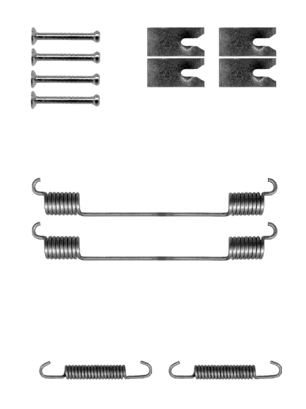 Kit d'accessoires, mâchoire de frein | ATE