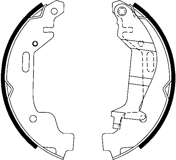 Jeu de mâchoires de frein | ATE