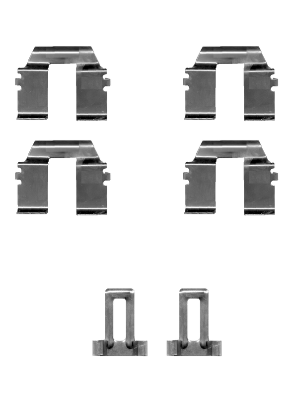 Kit d'accessoires, plaquette de frein à disque | ATE