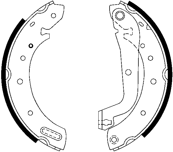 Jeu de mâchoires de frein | ATE