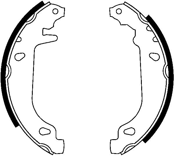 Jeu de mâchoires de frein | ATE