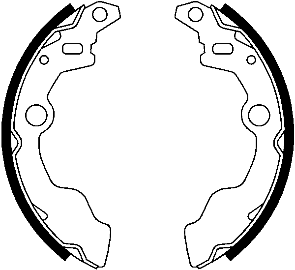 Jeu de mâchoires de frein | ATE