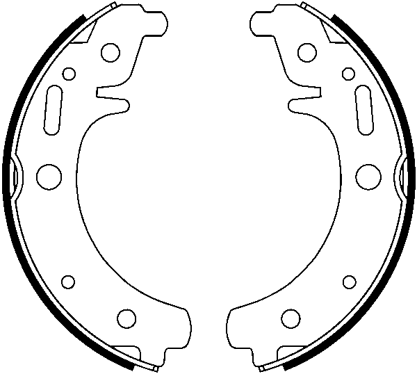 Jeu de mâchoires de frein | ATE