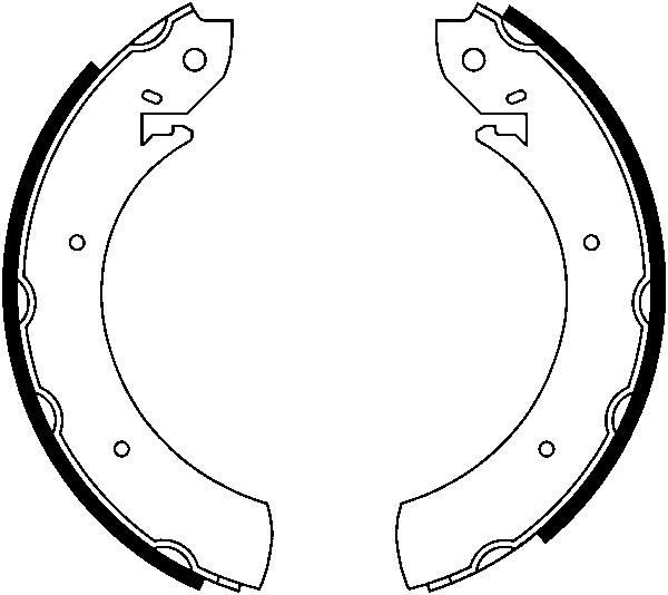 Jeu de mâchoires de frein | ATE
