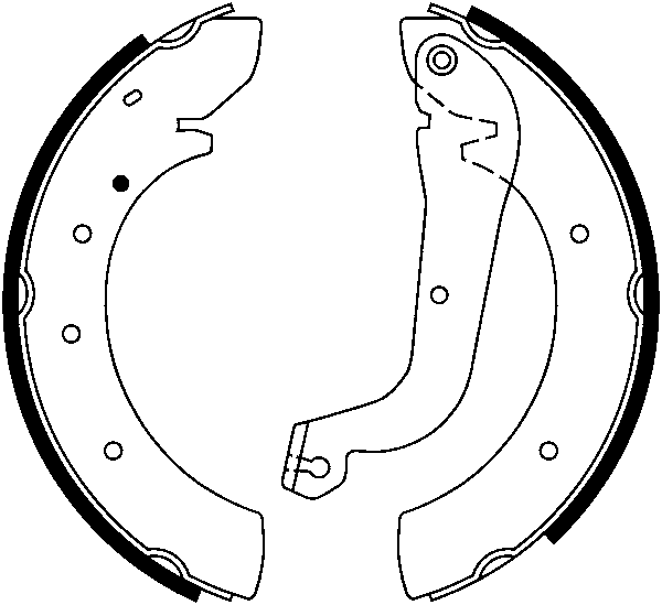 Jeu de mâchoires de frein | ATE