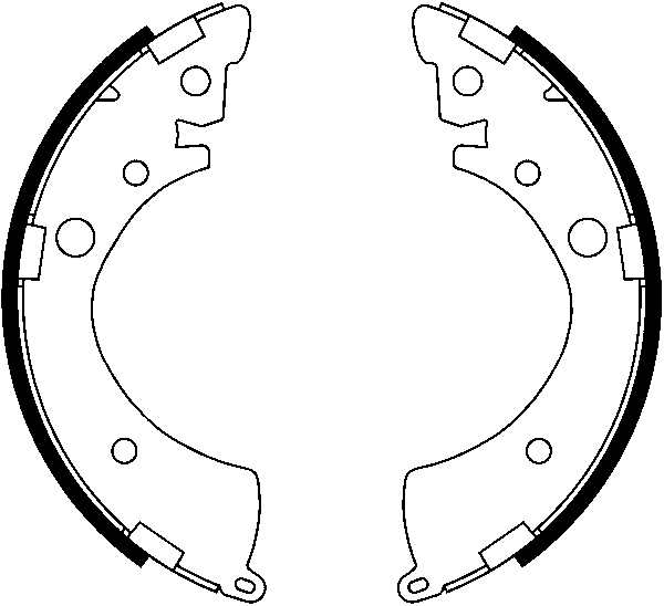 Jeu de mâchoires de frein | ATE