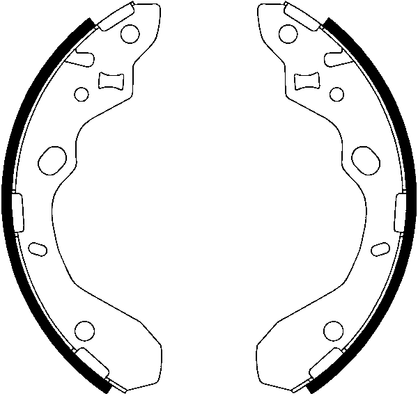 Jeu de mâchoires de frein | ATE