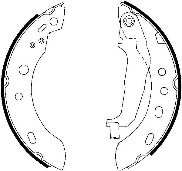Jeu de mâchoires de frein | ATE