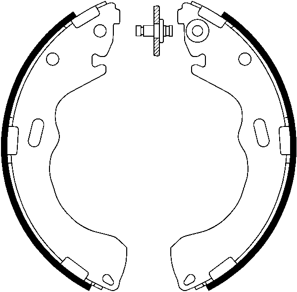 Jeu de mâchoires de frein | ATE