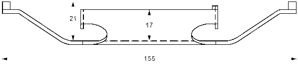 Ressort, étrier de frein | ATE