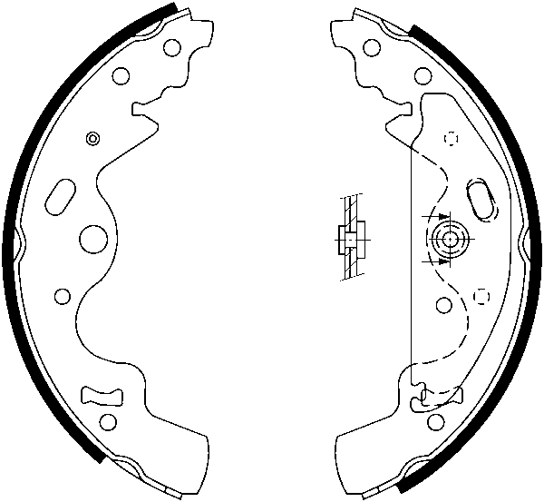 Jeu de mâchoires de frein | ATE