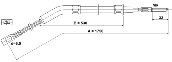 Tirette à câble, frein de stationnement | ATE