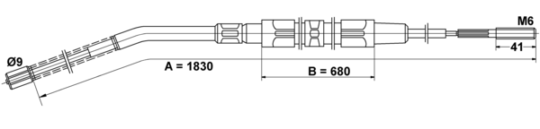 Tirette à câble, frein de stationnement | ATE