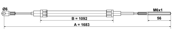 Tirette à câble, frein de stationnement | ATE