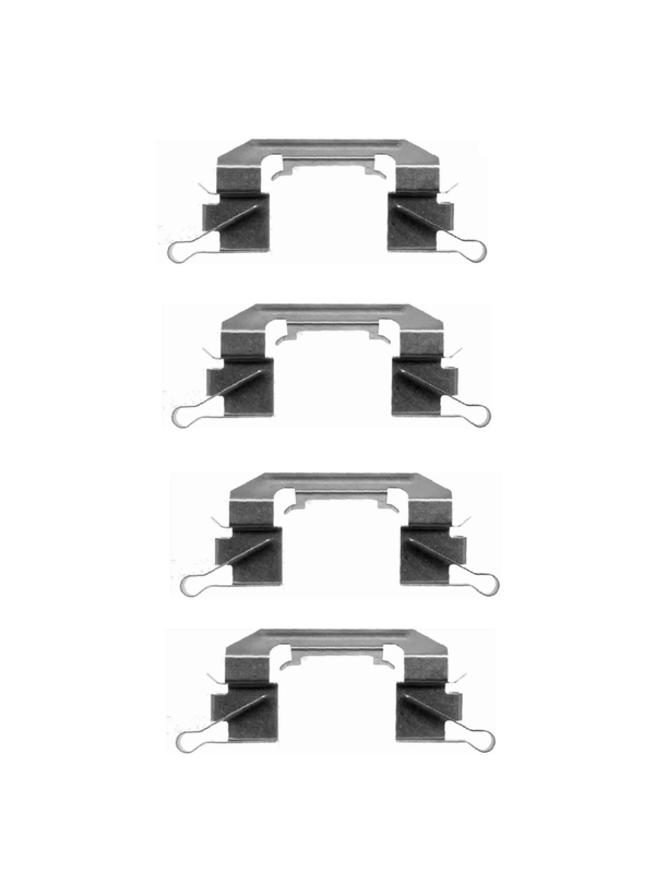 Kit d'accessoires, plaquette de frein à disque | ATE