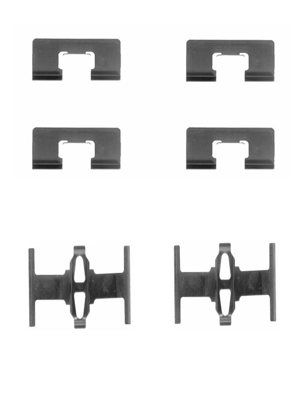 Kit d'accessoires, plaquette de frein à disque | ATE