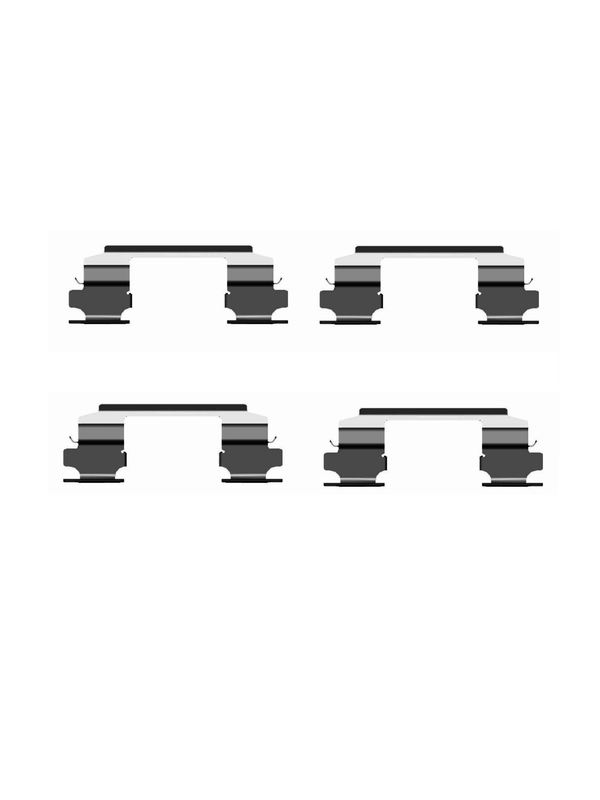 Kit d'accessoires, plaquette de frein à disque | ATE