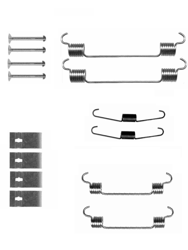 Kit d'accessoires, mâchoire de frein | ATE