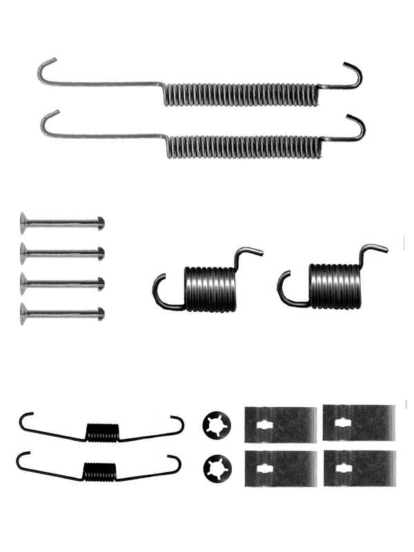 Kit d'accessoires, mâchoire de frein | ATE