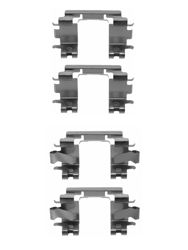 Kit d'accessoires, plaquette de frein à disque | ATE