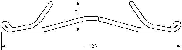Ressort, étrier de frein | ATE