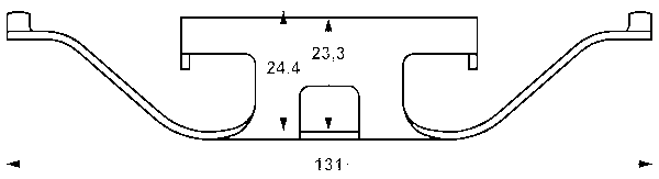 Ressort, étrier de frein | ATE