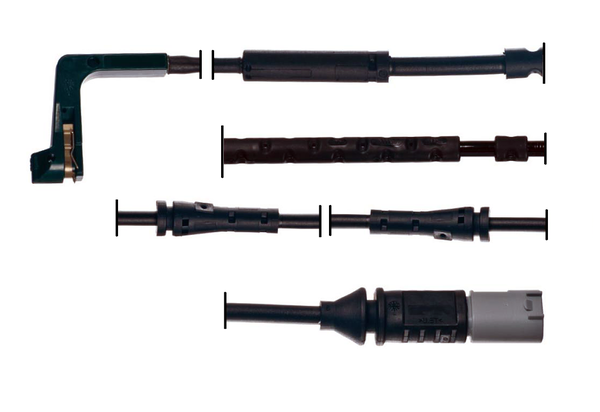 Contact d'avertissement, usure des plaquettes de frein | ATE