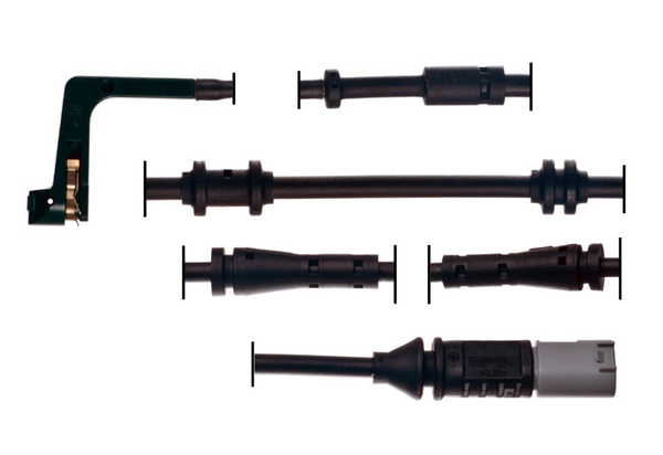 Contact d'avertissement, usure des plaquettes de frein | ATE