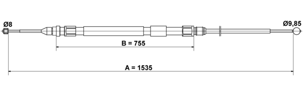 Tirette à câble, frein de stationnement | ATE