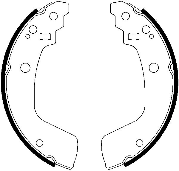Jeu de mâchoires de frein | ATE