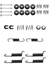 Image du produit pour Kit d'accessoires, mâchoires de frein de stationnement