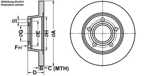 Image du produit pour Disque de frein PowerDisc