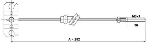Image du produit pour Tirette à câble, frein de stationnement
