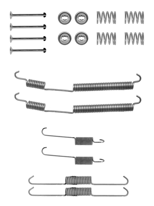 Image du produit pour Kit d'accessoires, mâchoire de frein