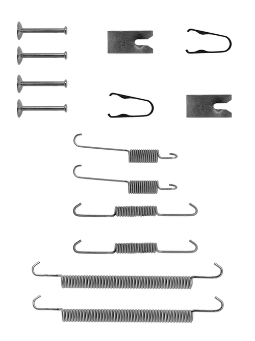 Image du produit pour Kit d'accessoires, mâchoire de frein