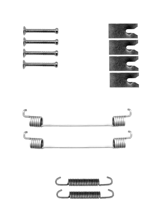 Image du produit pour Kit d'accessoires, mâchoire de frein