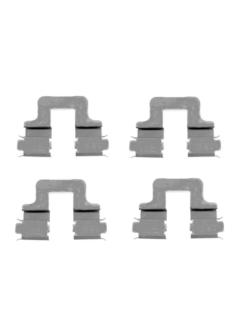 Image du produit pour Kit d'accessoires, plaquette de frein à disque