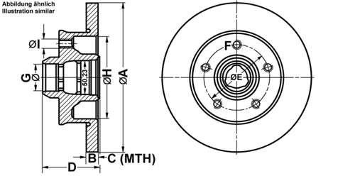 Image du produit pour Disque de frein