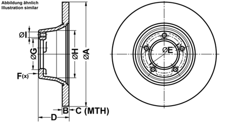 Image du produit pour Disque de frein