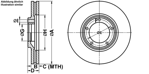 Image du produit pour Disque de frein