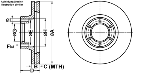 Image du produit pour Disque de frein
