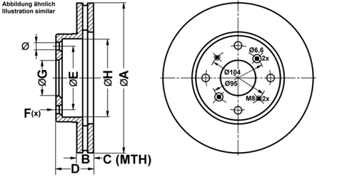 Image du produit pour Disque de frein