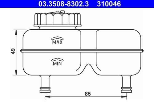 Image du produit pour Vase d'expansion, liquide de frein
